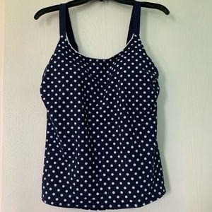 Polka Dot Tankini Top